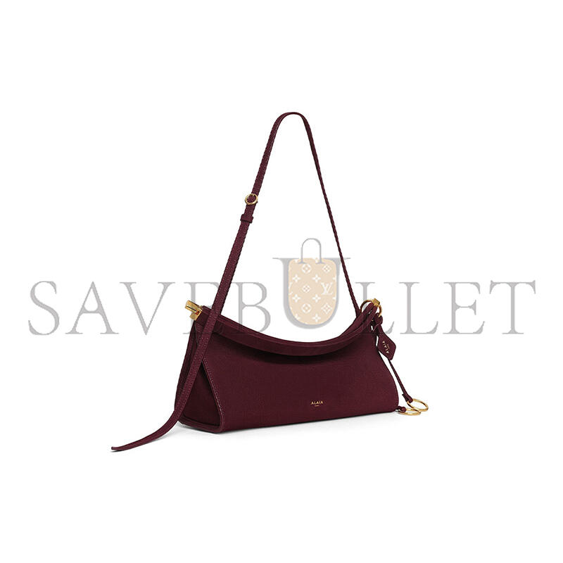 ALAÏA LE CLICK EAST WEST MEDIUM BAG IN CALFSKIN AA1S01430CA214-325 (30*14*9cm)